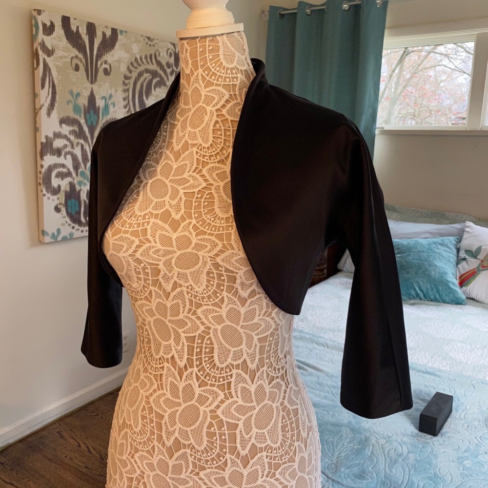 Satin Bolero Jacket